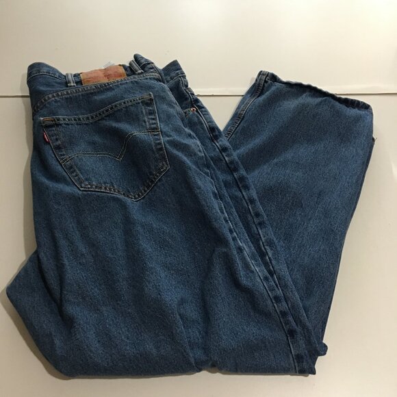 Levi's 550 Relaxed Fit Mens Jeans Size 42x30 - Picture 1 of 11